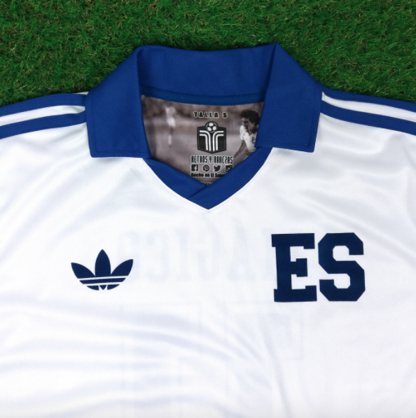 MÁGICO GONZÁLEZ El Salvador Men's Retro Soccer Jersey, WORLD CUP ...